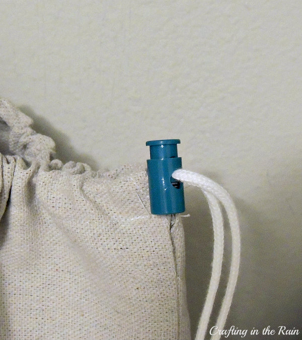 how to sew drawstring bag