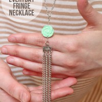 Everyday Fringe Necklace Tutorial