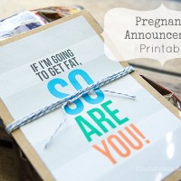 pregnancy announcement printable