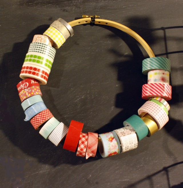 washi tape ring