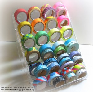 washi tape storage ideas