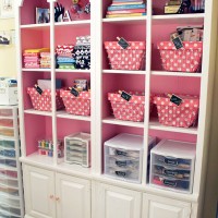 craft room organiztion