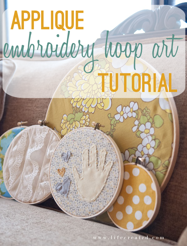 applique embroidery hoop art tutorial