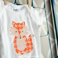 How to cut Fabric with Silhouette: Fox Onesie