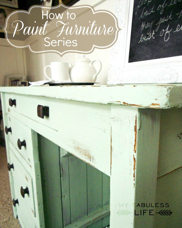 how to paint furniture