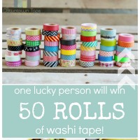 The Ultimate WASHI TAPE Giveaway!