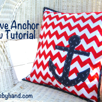 anchor pillow tutorial