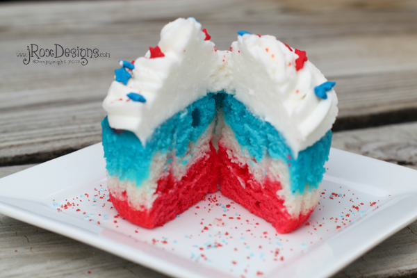4th of july cupcakes recipe
