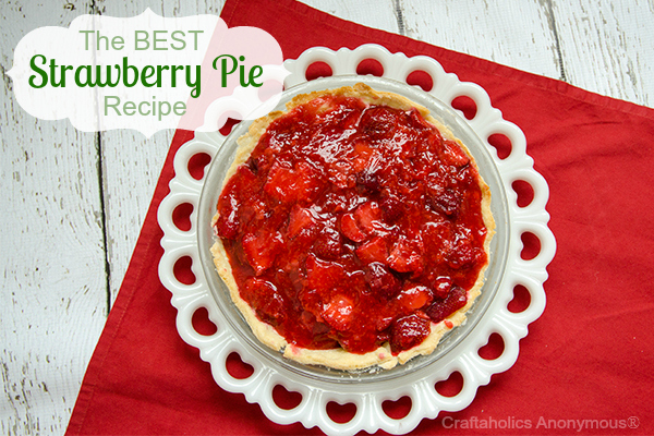 Strawberry pie