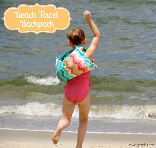beach towel backpack