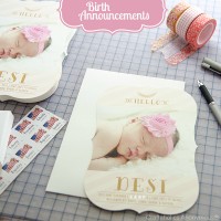 Birth Announcements from Minted