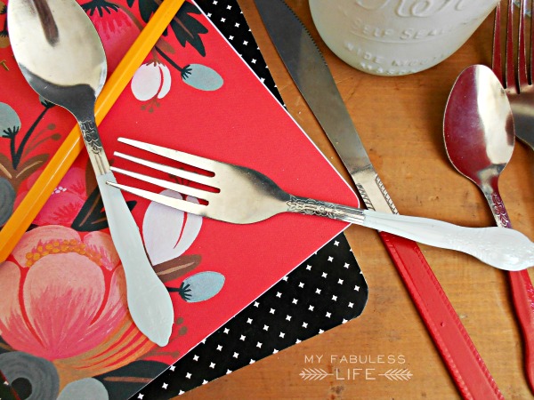 diy dipped silverware