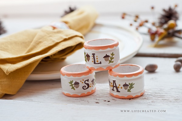 personalized napkin rings