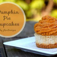pumpkin pie cupcake
