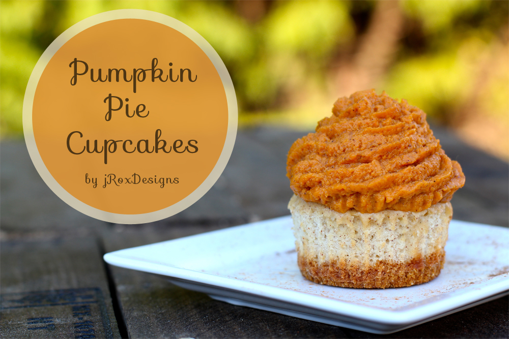 pumpkin pie cupcake