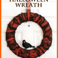 easy halloween wreath