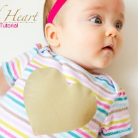 gold heart shirt