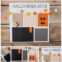 halloween layout