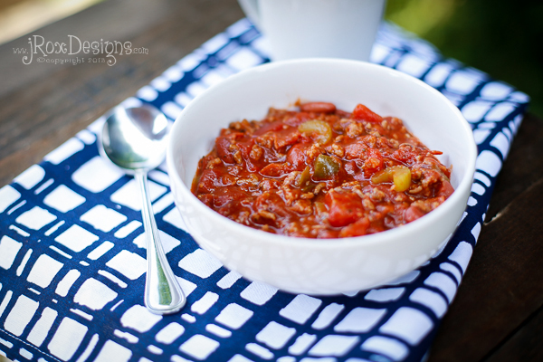 slow cooker chili recipe