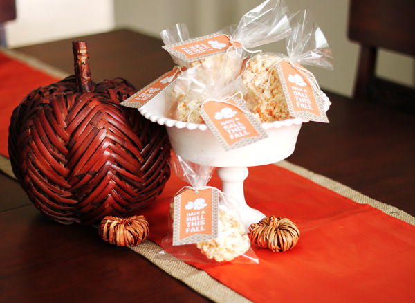 Free popcorn ball printable for fall #printable popcorn ball printable