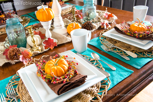 fall table setting