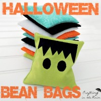 How to make Bean Bags + Halloween Games