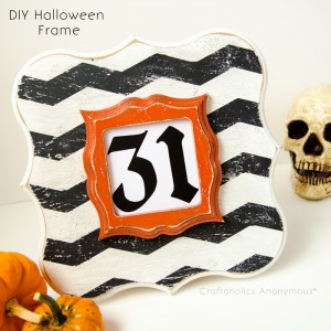 halloween picture frame