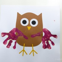 Bat and Owl Preschool Crafts