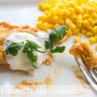 sour cream chicken enchiladas