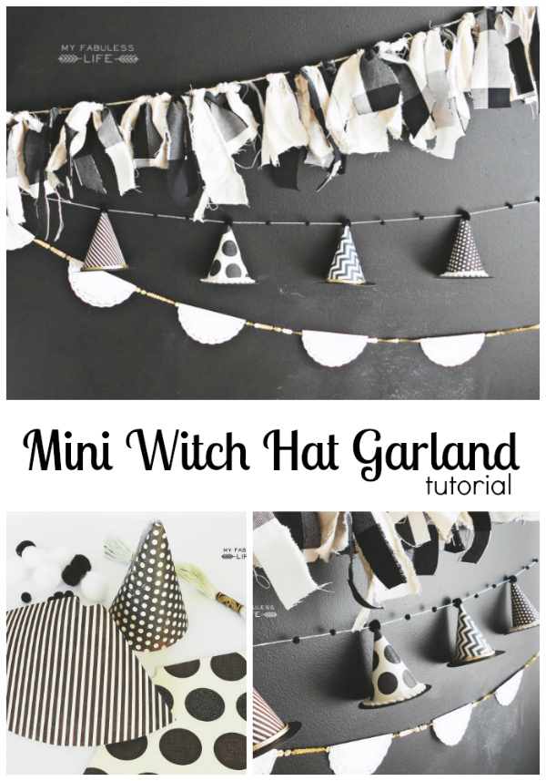 witch hat garland