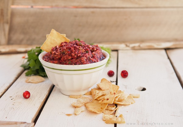 fresh cranberry salsa