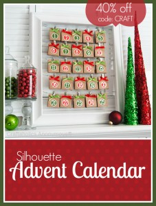 silhouette advent calendar discount