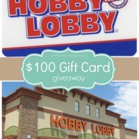 hobby lobby giveaway