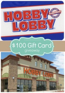 hobby lobby giveaway