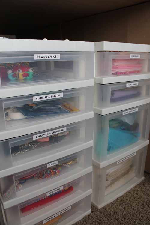 craft storage drawers