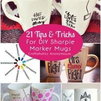 21 Tips for DIY Sharpie Marker Mugs