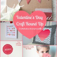 Valentine’s Day Crafts Round up