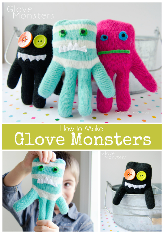 glove monsters how to make