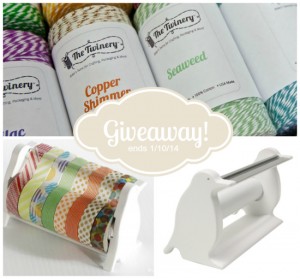 twine washi tape giveaway