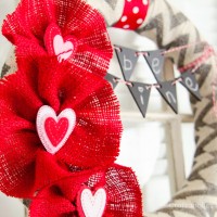 valentine wreath