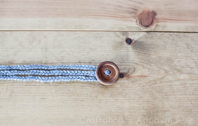 how to crochet a bracelet tutorial