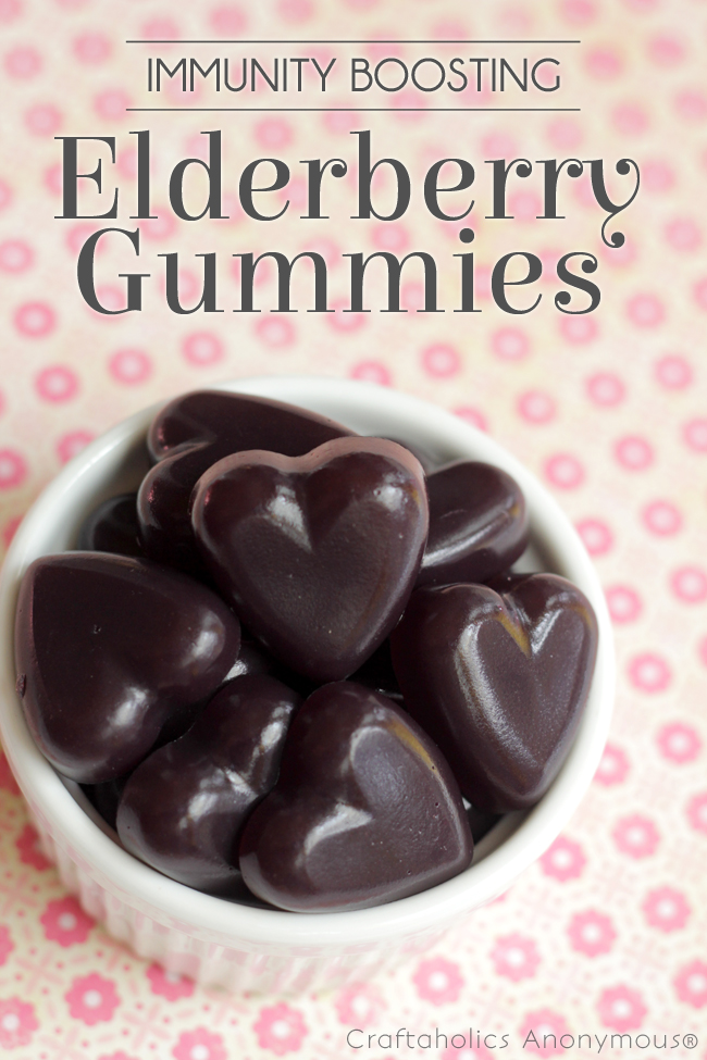 Elderberry gummies are a great way to boost immunity! and kids think they're great.