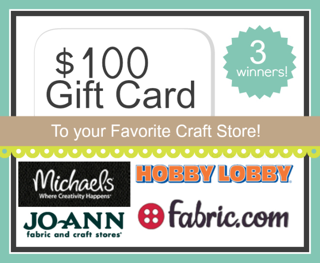 favorite craft store giveaway