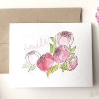 spring smile card