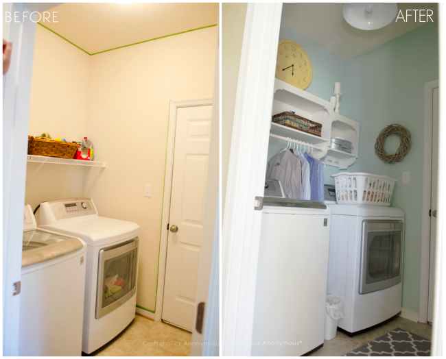 laundry room makeover
