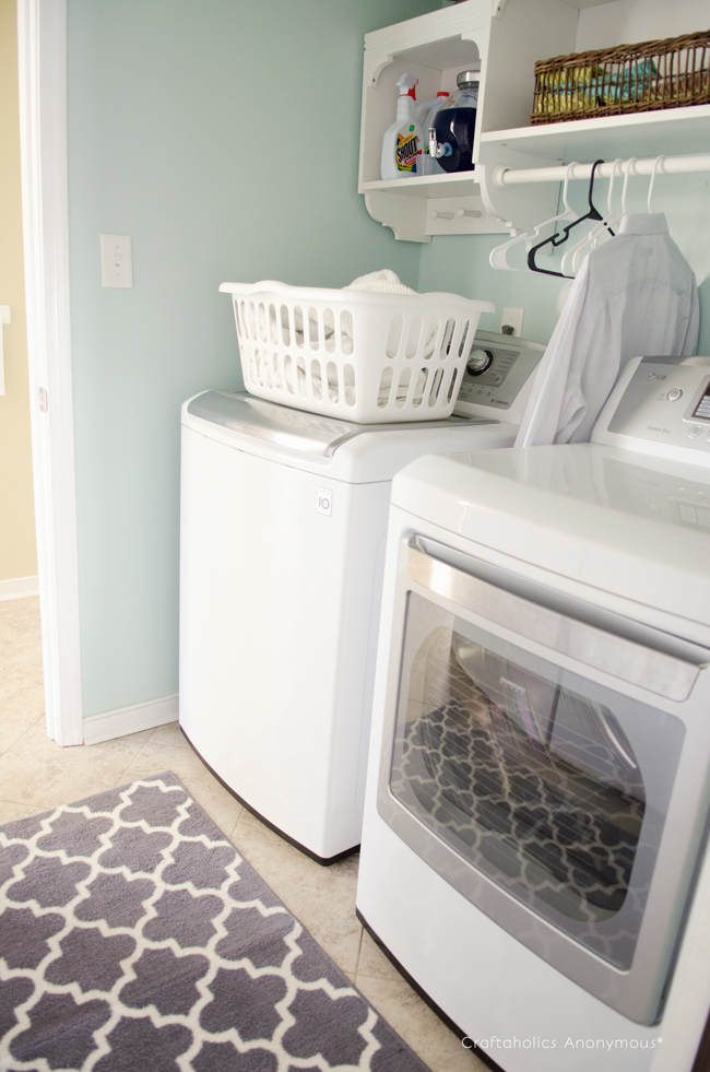 DIY laundry room makeover