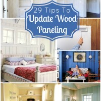How to Update Wood Paneling