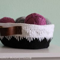 how to crochet a basket