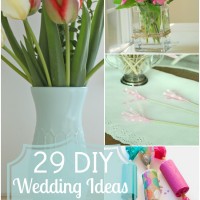 29 Simple and pretty DIY ideas for your wedding!