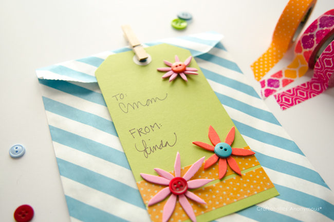 Spring/Mother's Day gift tag idea. #MakeAmazing